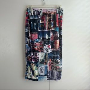 Y2K I love New York Skirt